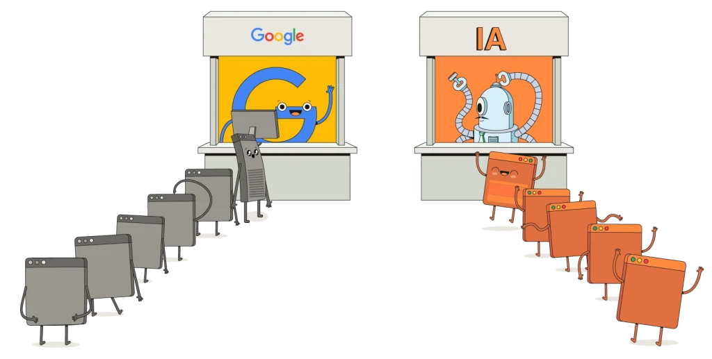 Google vs IA